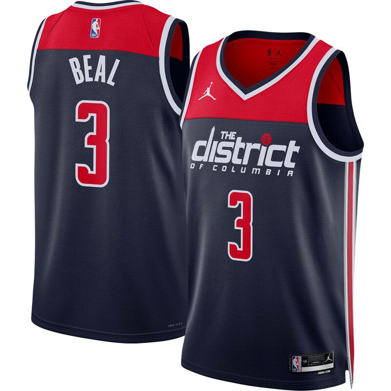 Bradley Beal Washington Wizards Swingman Jersey – Statement Edition – Navy