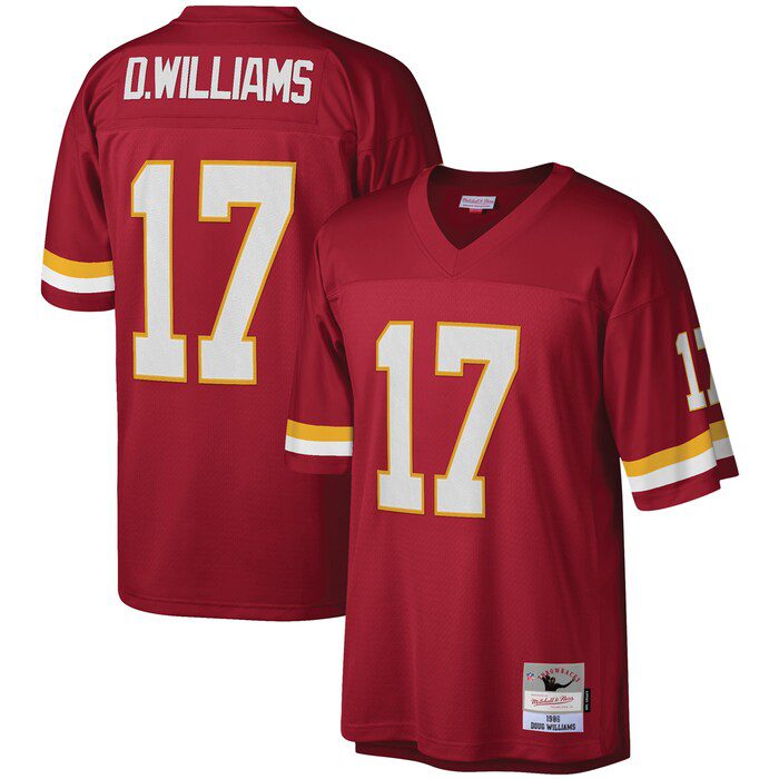 Doug Williams Washington Football Team Legacy Replica Jersey – Burgundy