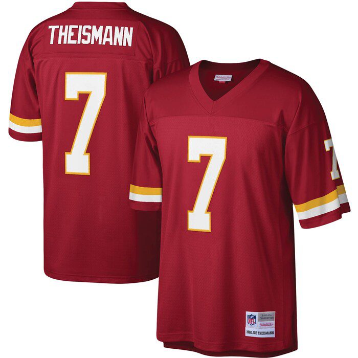 Joe Theismann Washington Football Team Legacy Replica Jersey – Burgundy