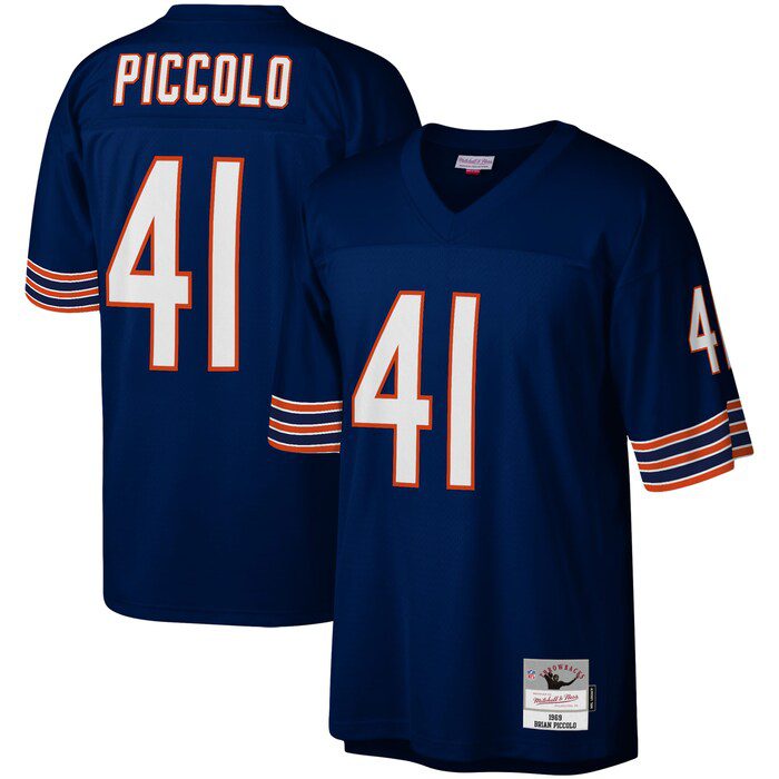 NFL Brian Piccolo Chicago Bears Legacy Replica Jersey – Navy