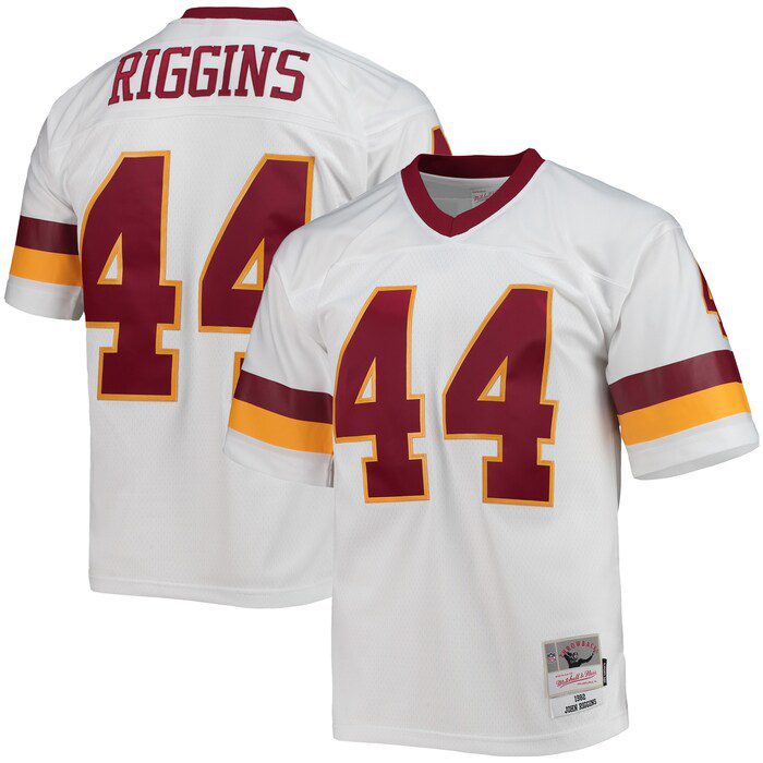 NFL John Riggins Washington Football Team Legacy Replica Jersey – White