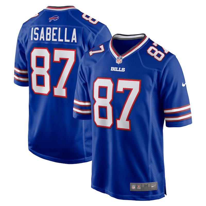 NFL Andy Isabella Buffalo Bills Team Game Jersey – Royal