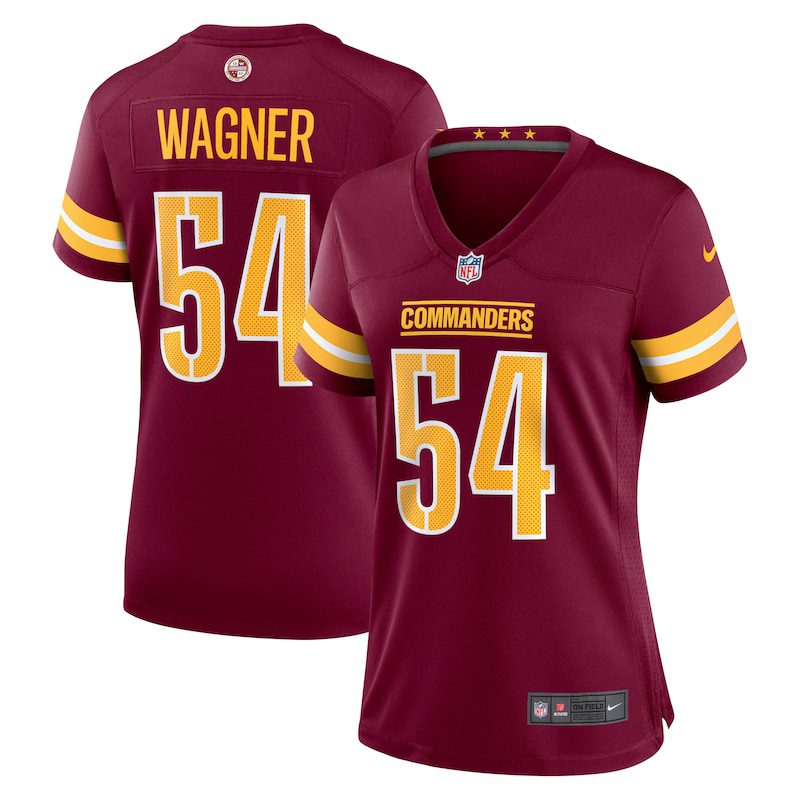 NFL Bobby Wagner Washington Commanders Women Game Player Jersey – Burgundy