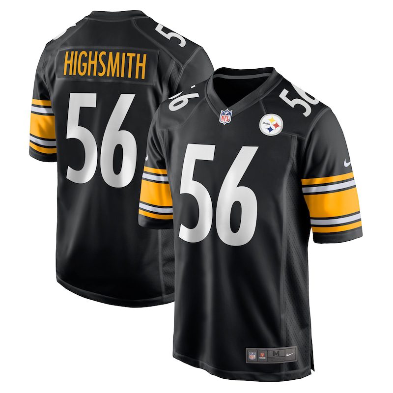Alex Highsmith Pittsburgh Steelers Game Jersey – Black