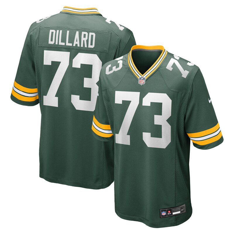 NFL Andre Dillard Green Bay Packers Game Jersey – Green