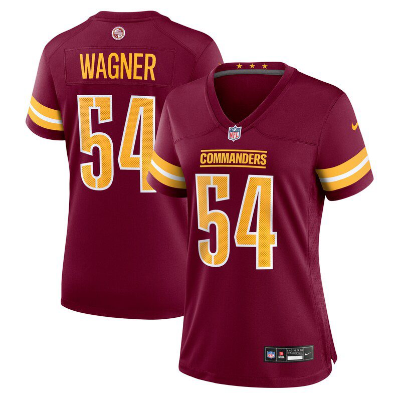 NFL Bobby Wagner Washington Commanders Women Game Jersey – Burgundy