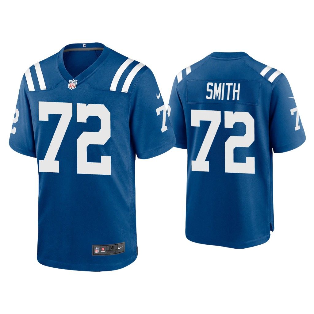 NFL 2020 Braden Smith Indianapolis Colts Royal Game Jersey