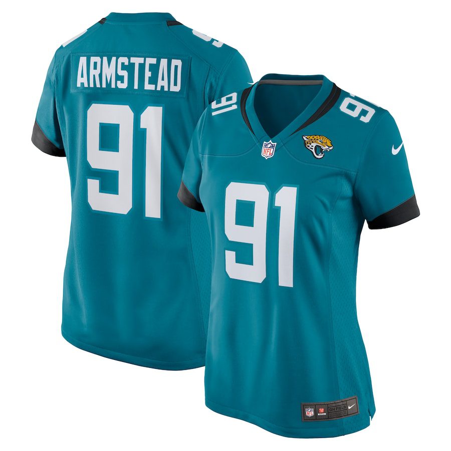 Arik Armstead Jacksonville Jaguars Women’s Team Game Jersey – Teal