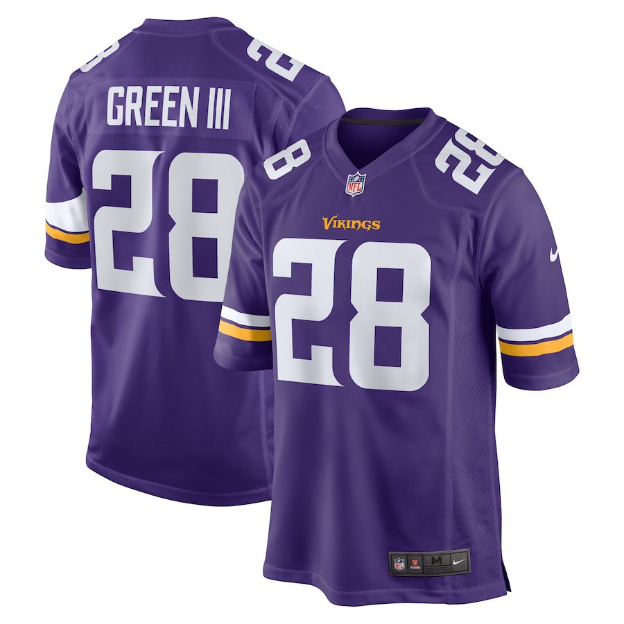 NFL A.J. Green III Minnesota Vikings Team Game Jersey – Purple
