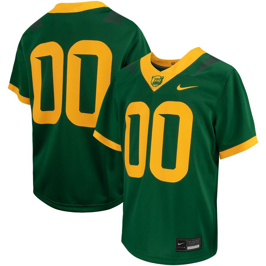 #0 Baylor Bears Youth Untouchable Replica Game Jersey – Green