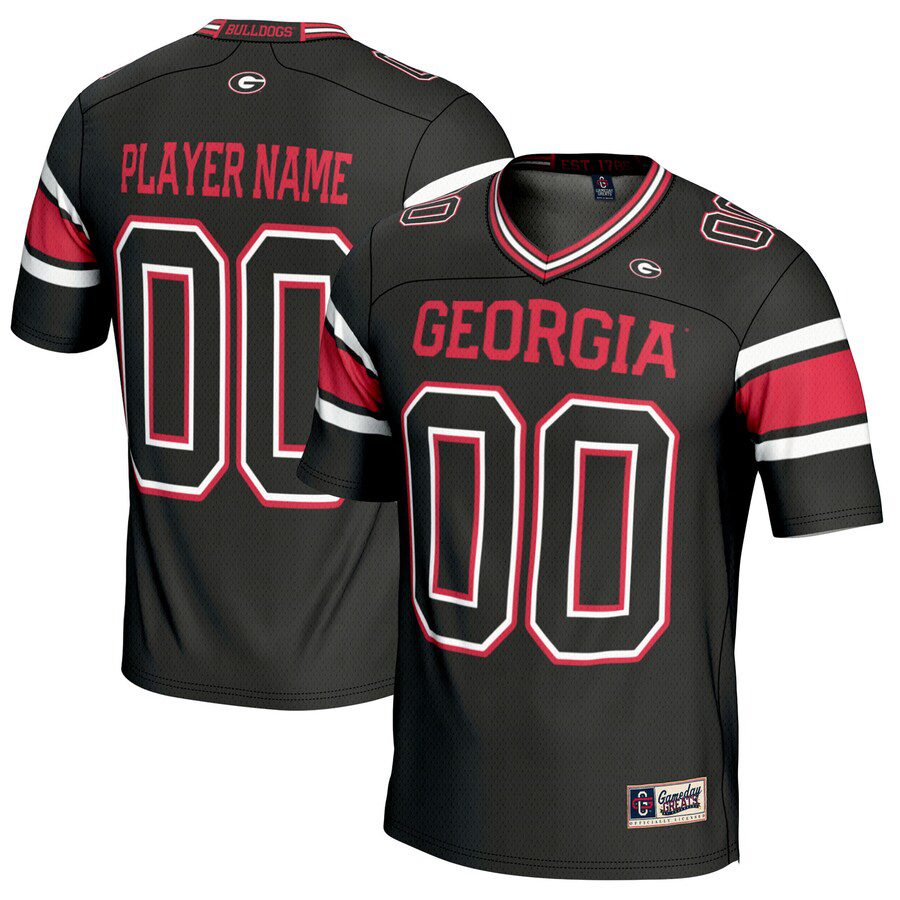 Georgia Bulldogs GameDay Greats Youth NIL Pick-A-Player Football Jersey – Black