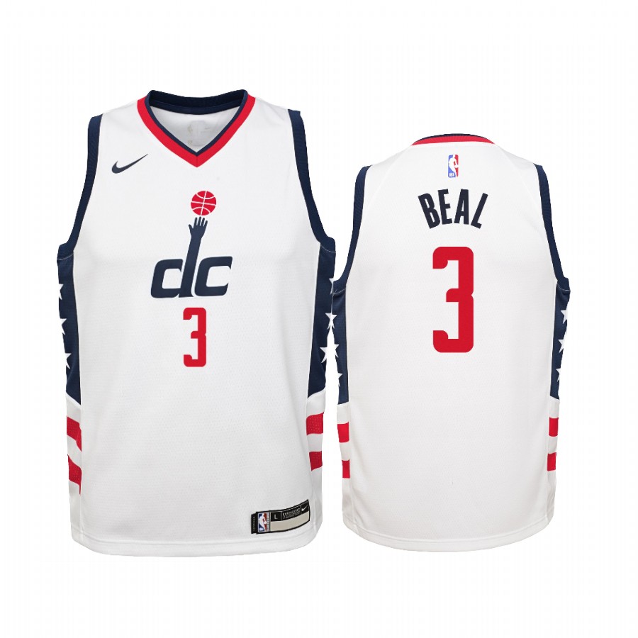 Bradley Beal Washington Wizards 2019-20 City Edition youth Jersey – White