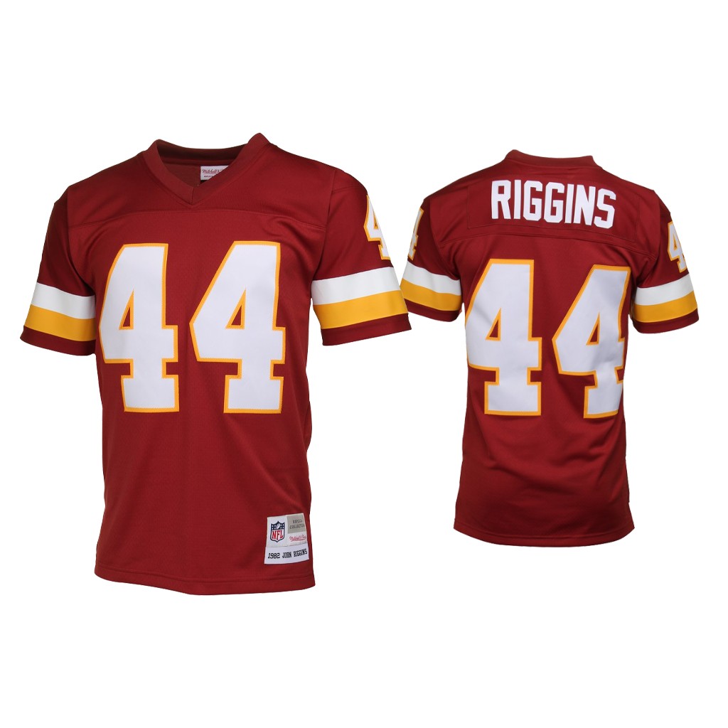 NFL John Riggins Washington Football Team Burgundy Throwback Retired Player Jersey