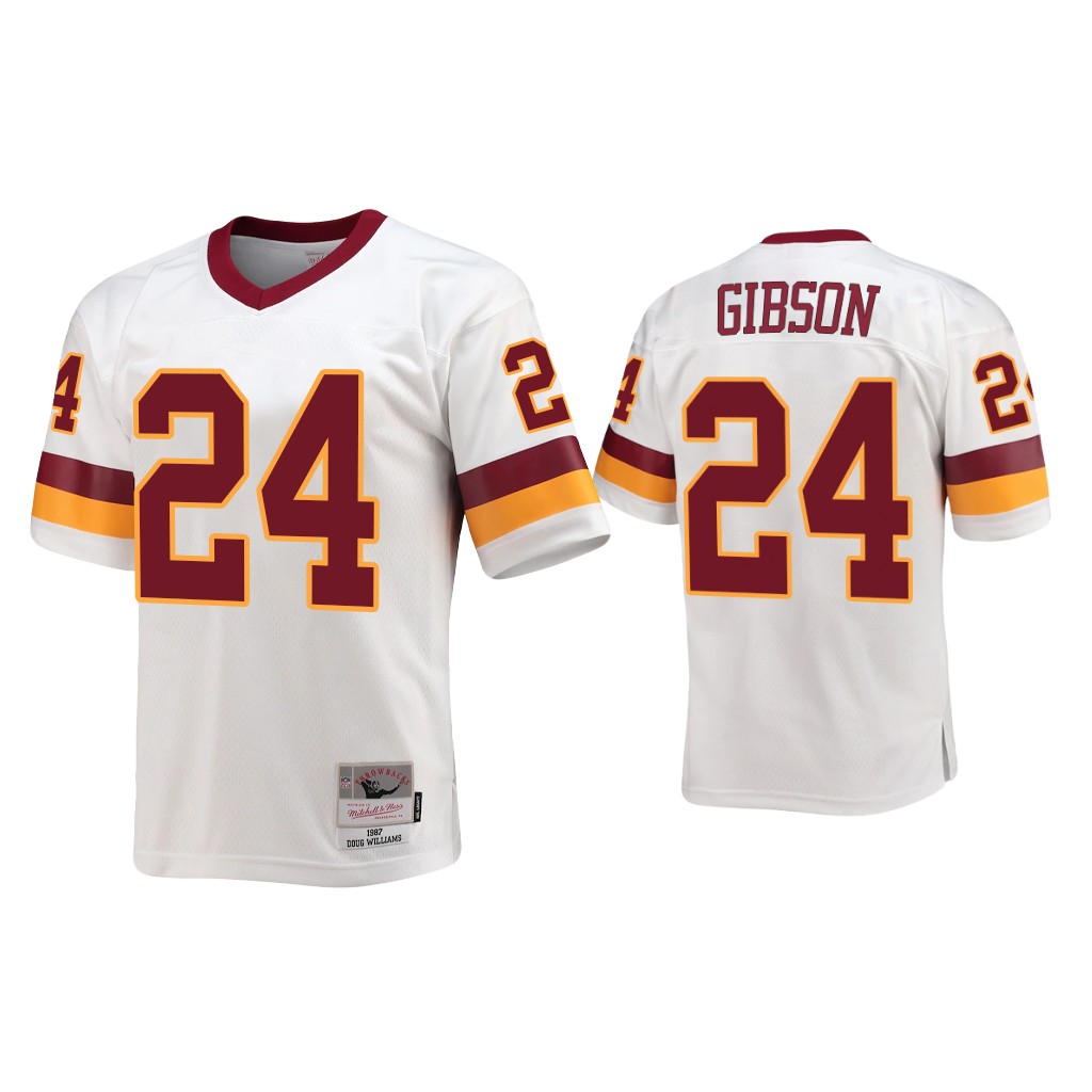 NFL Antonio Gibson Washington Commanders White Throwback Legacy Replica Jersey
