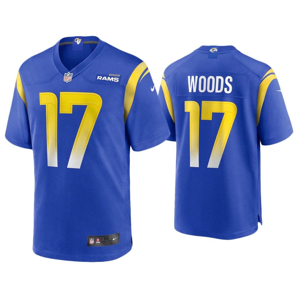 NFL 2020 Robert Woods Los Angeles Rams Royal Game Jersey