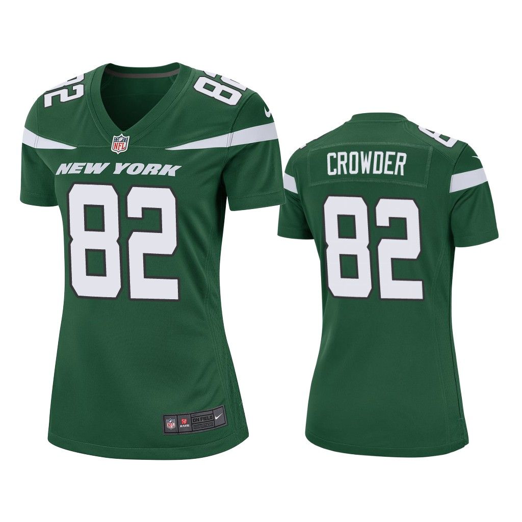 2019 Jamison Crowder New York Jets Green Game Jersey