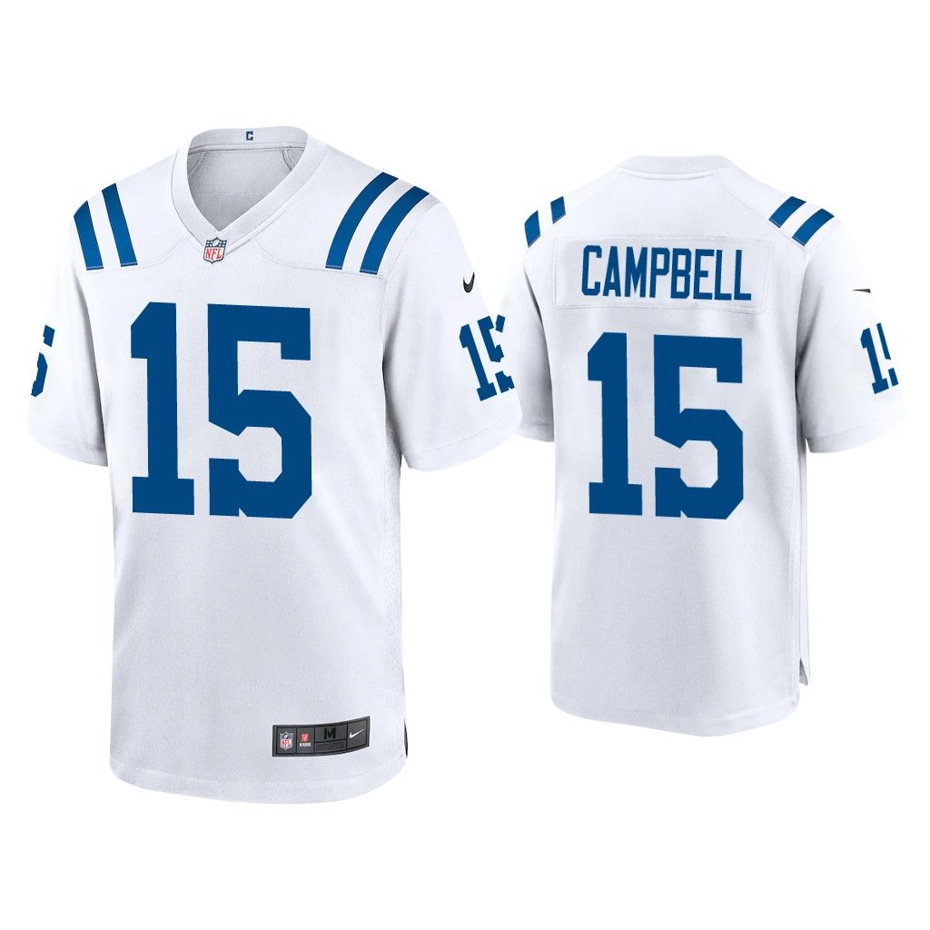 NFL 2020 Parris Campbell Indianapolis Colts White Game Jersey