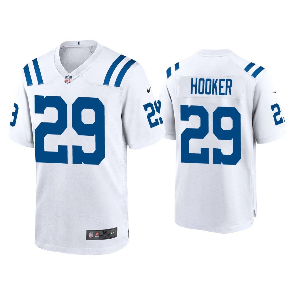 NFL 2020 Malik Hooker Indianapolis Colts White Game Jersey