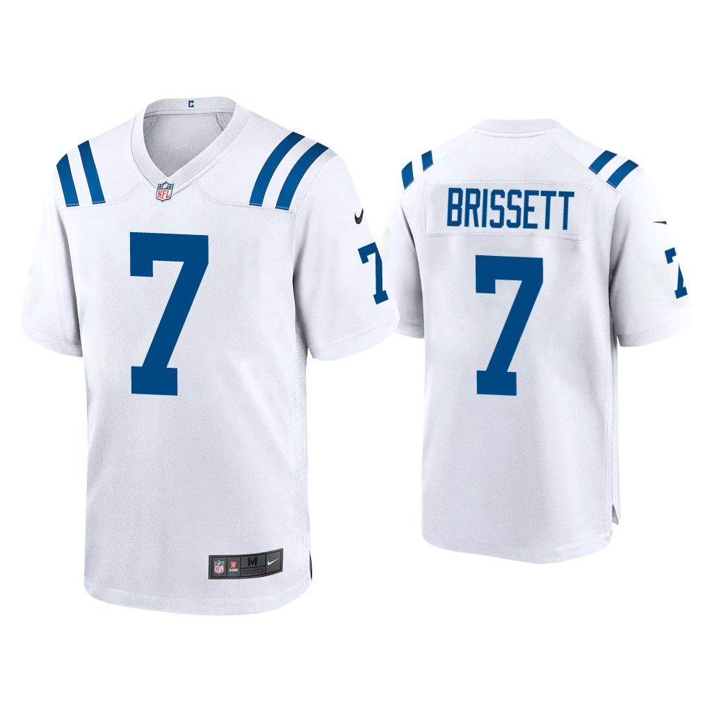 NFL 2020 Jacoby Brissett Indianapolis Colts White Game Jersey