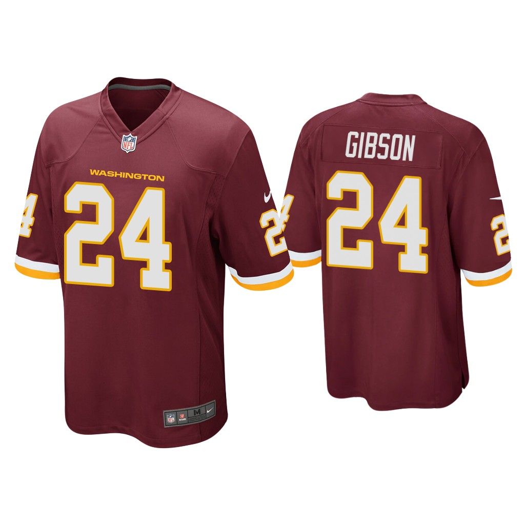 NFL Men Antonio Gibson Washington Football Team Burgundy Game Jersey