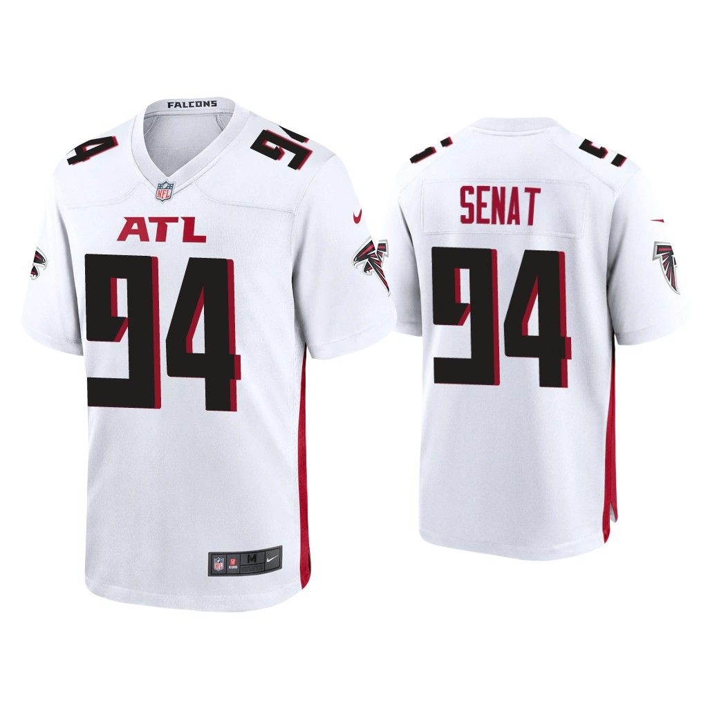 NFL 2020 Deadrin Senat Atlanta Falcons White Game Jersey