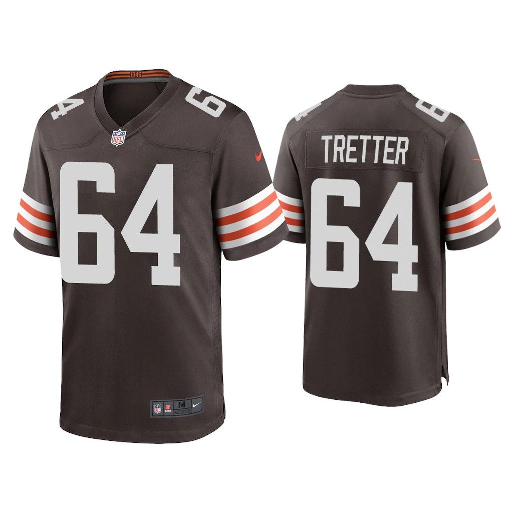 2020 J.C. Tretter Cleveland Browns Brown Game Jersey