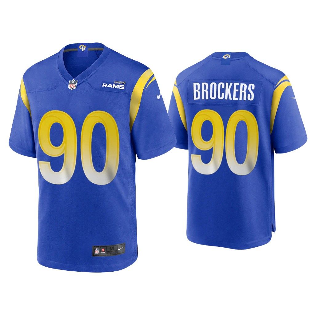 NFL 2020 Michael Brockers Los Angeles Rams Royal Game Jersey