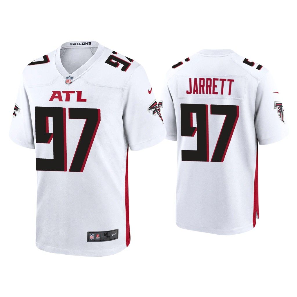 NFL 2020 Grady Jarrett Atlanta Falcons White Game Jersey