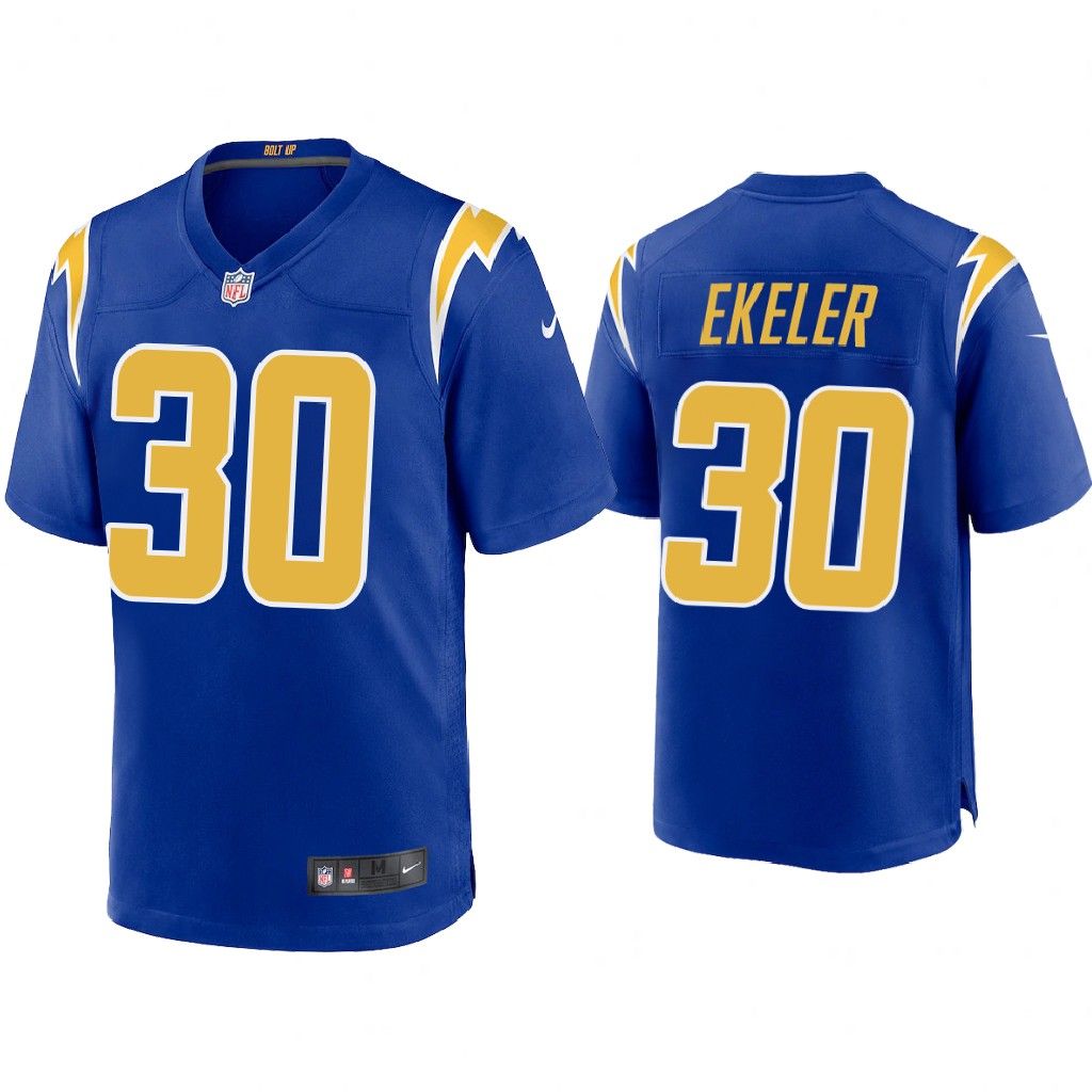 2020 Austin Ekeler Los Angeles Chargers Royal Game Jersey