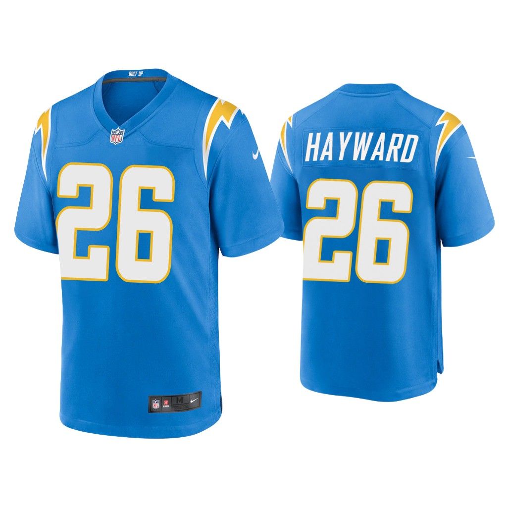 2020 Casey Hayward Los Angeles Chargers Powder Blue Game Jersey