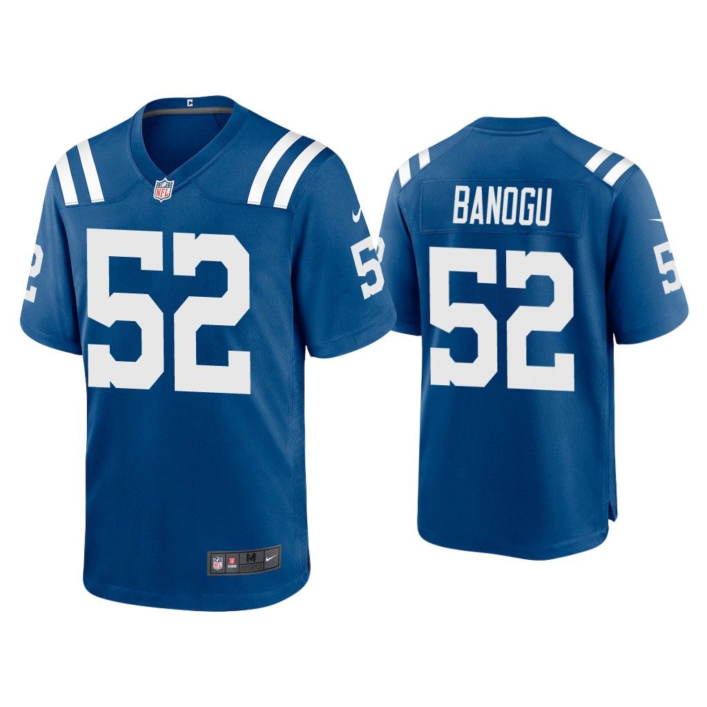 NFL 2020 Ben Banogu Indianapolis Colts Royal Game Jersey