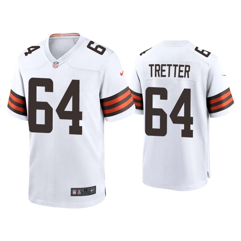 2020 J.C. Tretter Cleveland Browns White Game Jersey