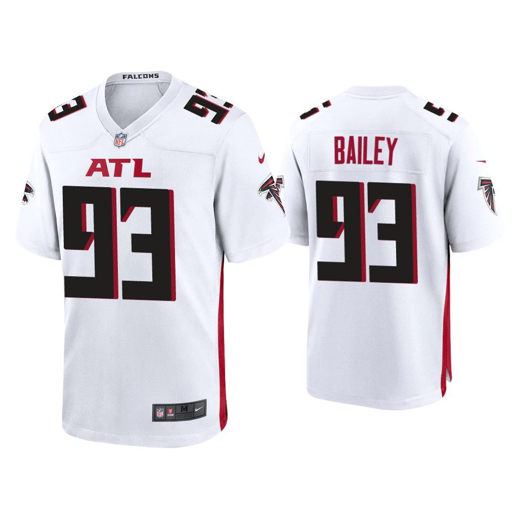 2020 Allen Bailey Atlanta Falcons White Game Jersey