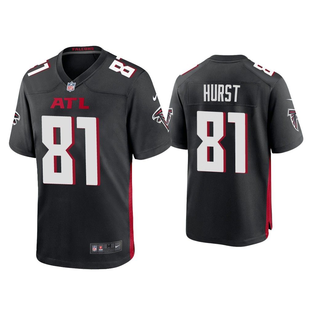 NFL 2020 Hayden Hurst Atlanta Falcons Black Game Jersey