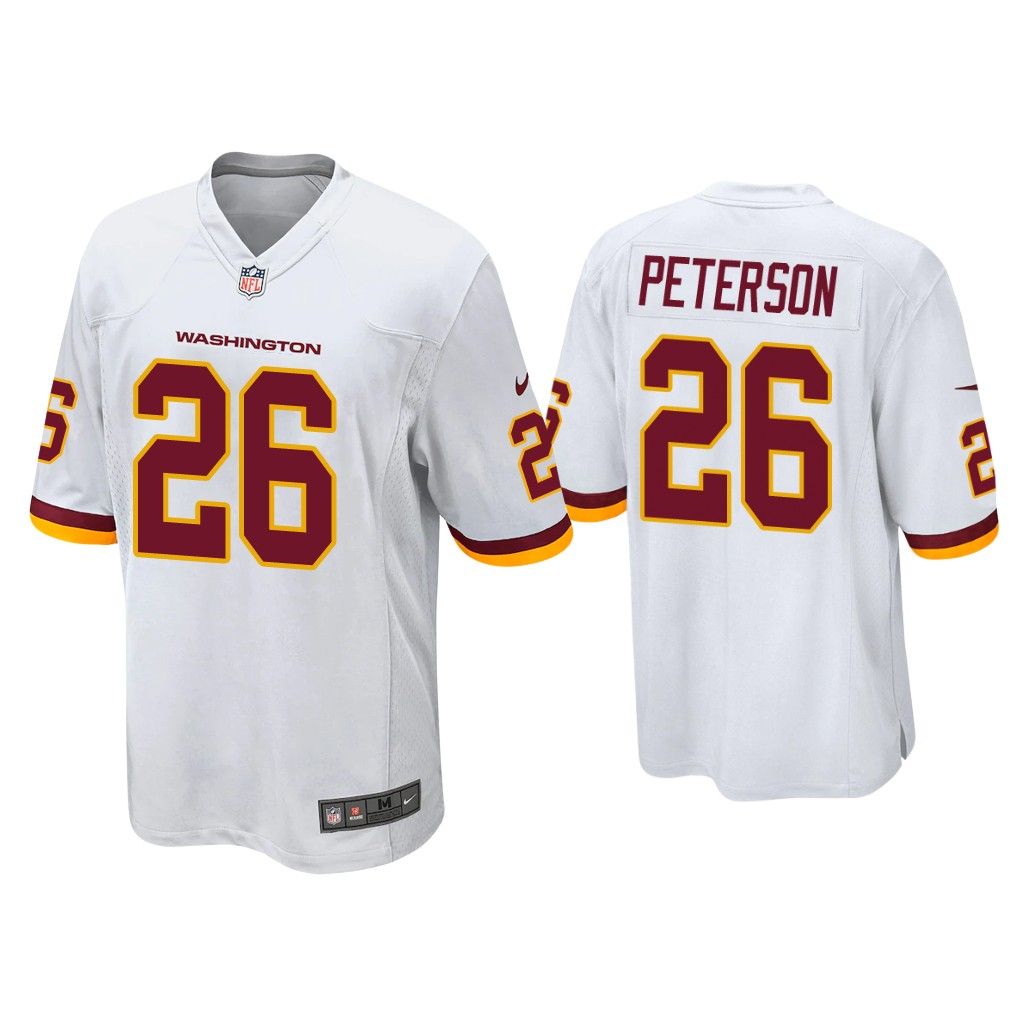 NFL Men Adrian Peterson Washington Football Team White Game Jersey