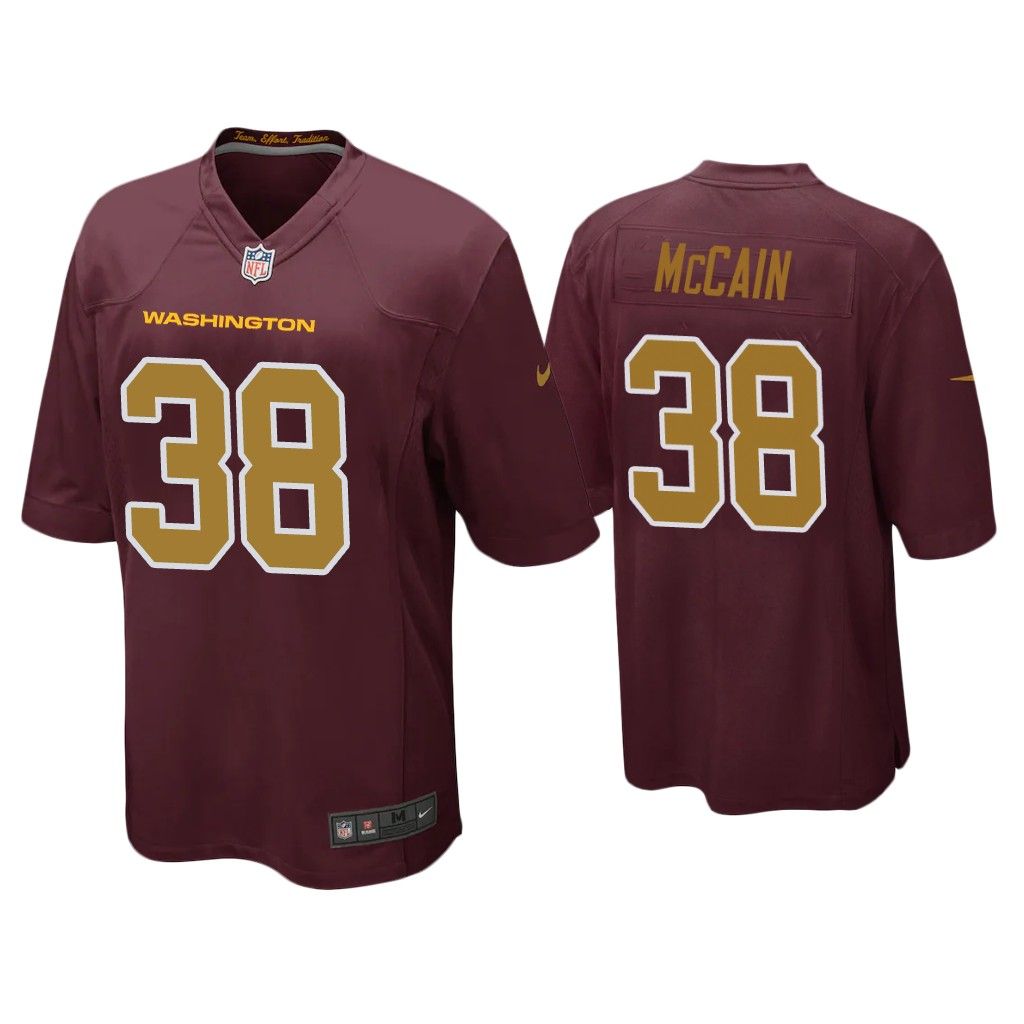 NFL Men Bobby McCain Washington Football Team Burgundy Alternate Game Jersey