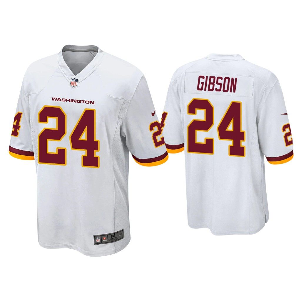 NFL Men Antonio Gibson Washington Football Team White Game Jersey