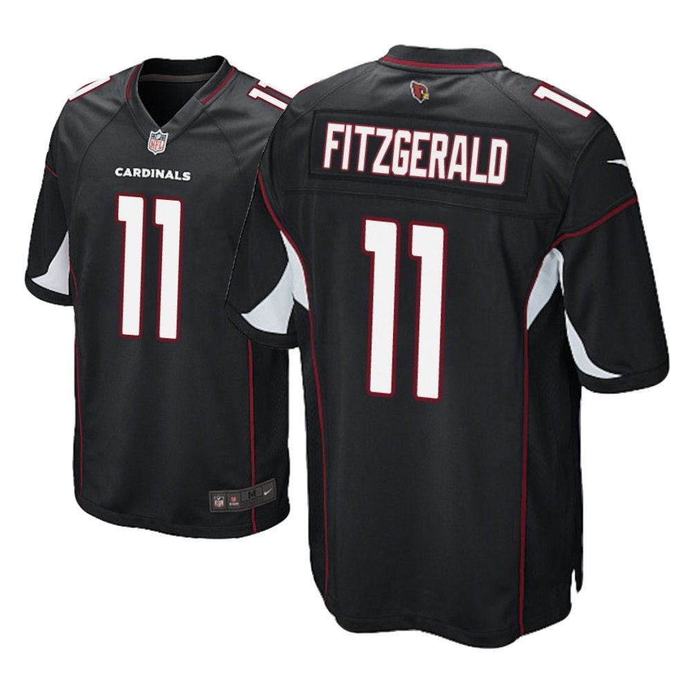 Arizona Cardinals #11 Black Men Larry Fitzgerald Game Jersey