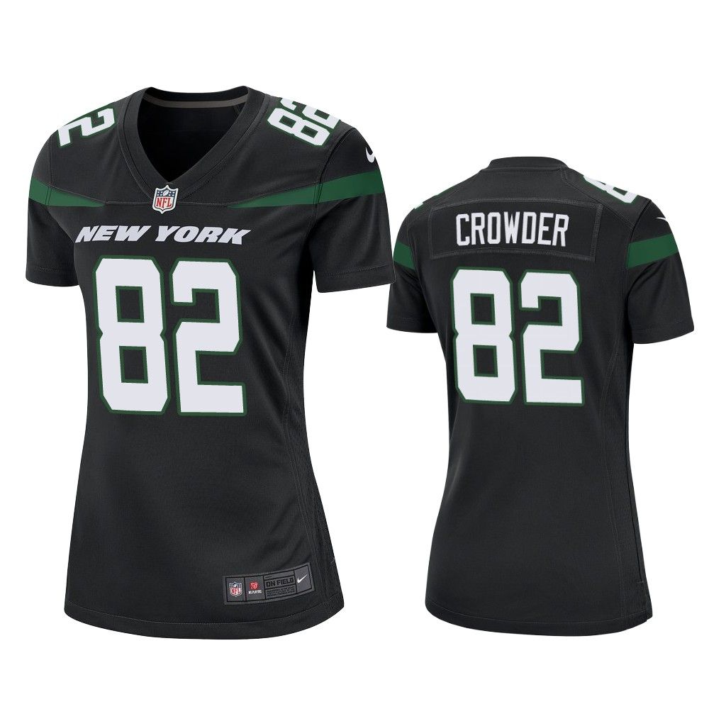 2019 Jamison Crowder New York Jets Black Game Jersey