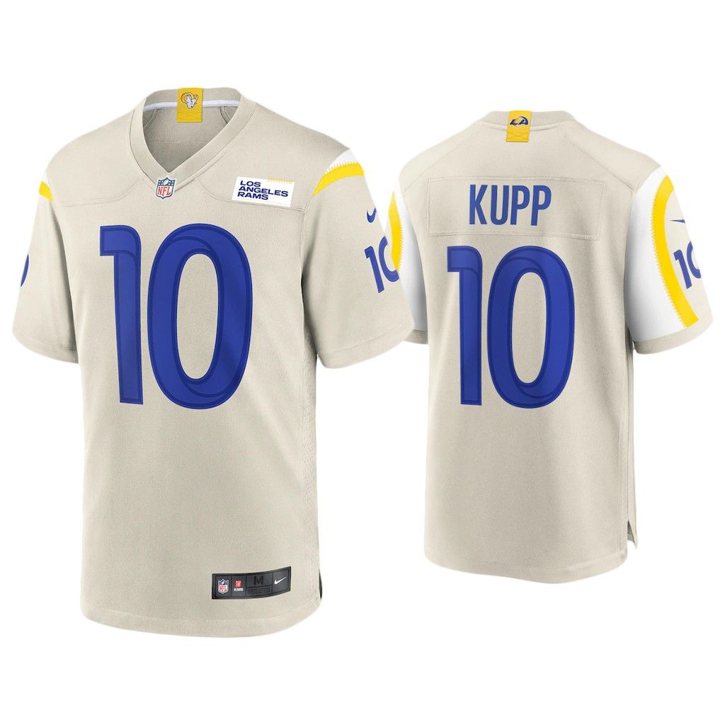 NFL 2020 Cooper Kupp Los Angeles Rams Bone Game Jersey