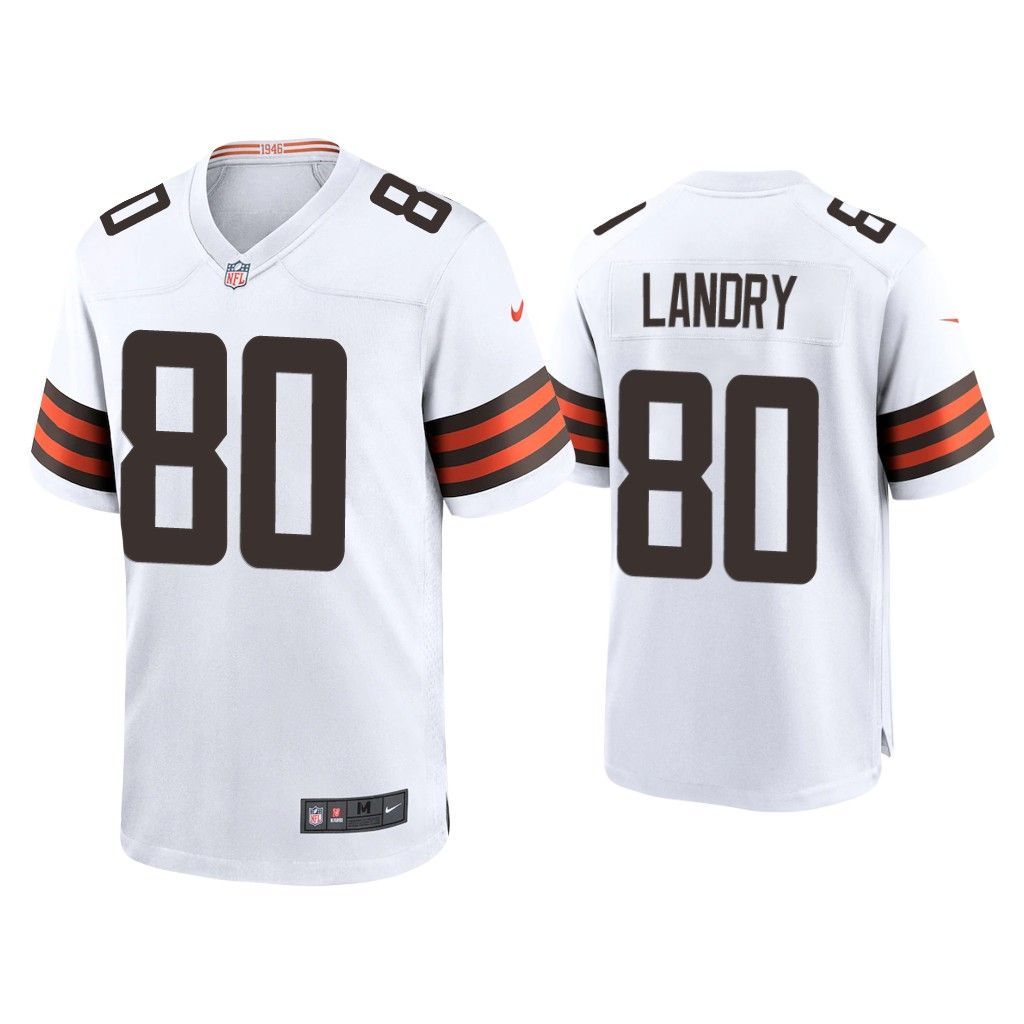 2020 Jarvis Landry Cleveland Browns White Game Jersey