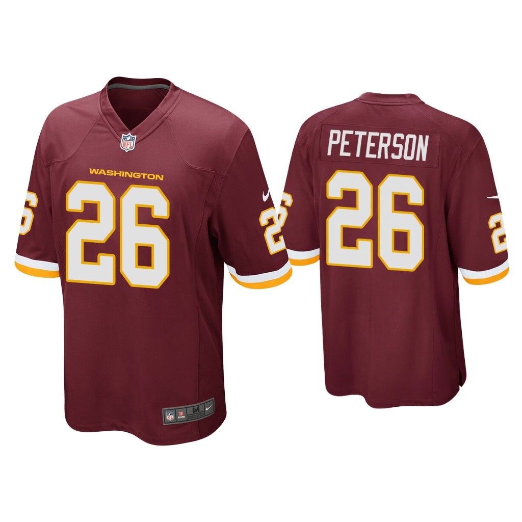 NFL Men Adrian Peterson Washington Football Team Burgundy Game Jersey