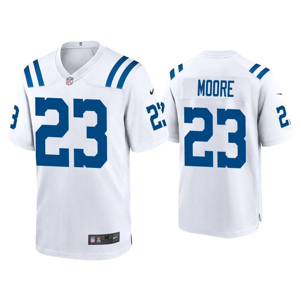 NFL 2020 Kenny Moore Indianapolis Colts White Game Jersey