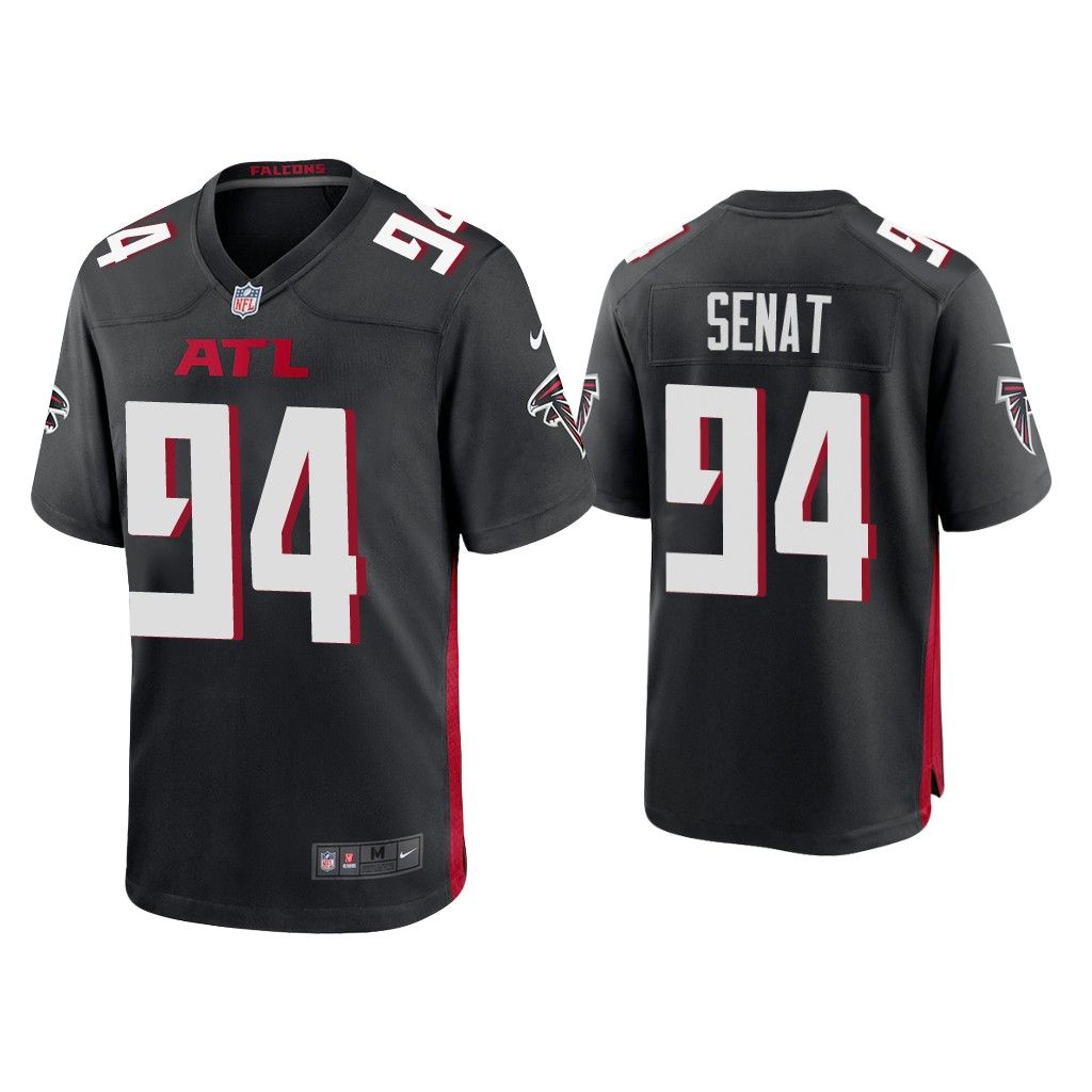 NFL 2020 Deadrin Senat Atlanta Falcons Black Game Jersey