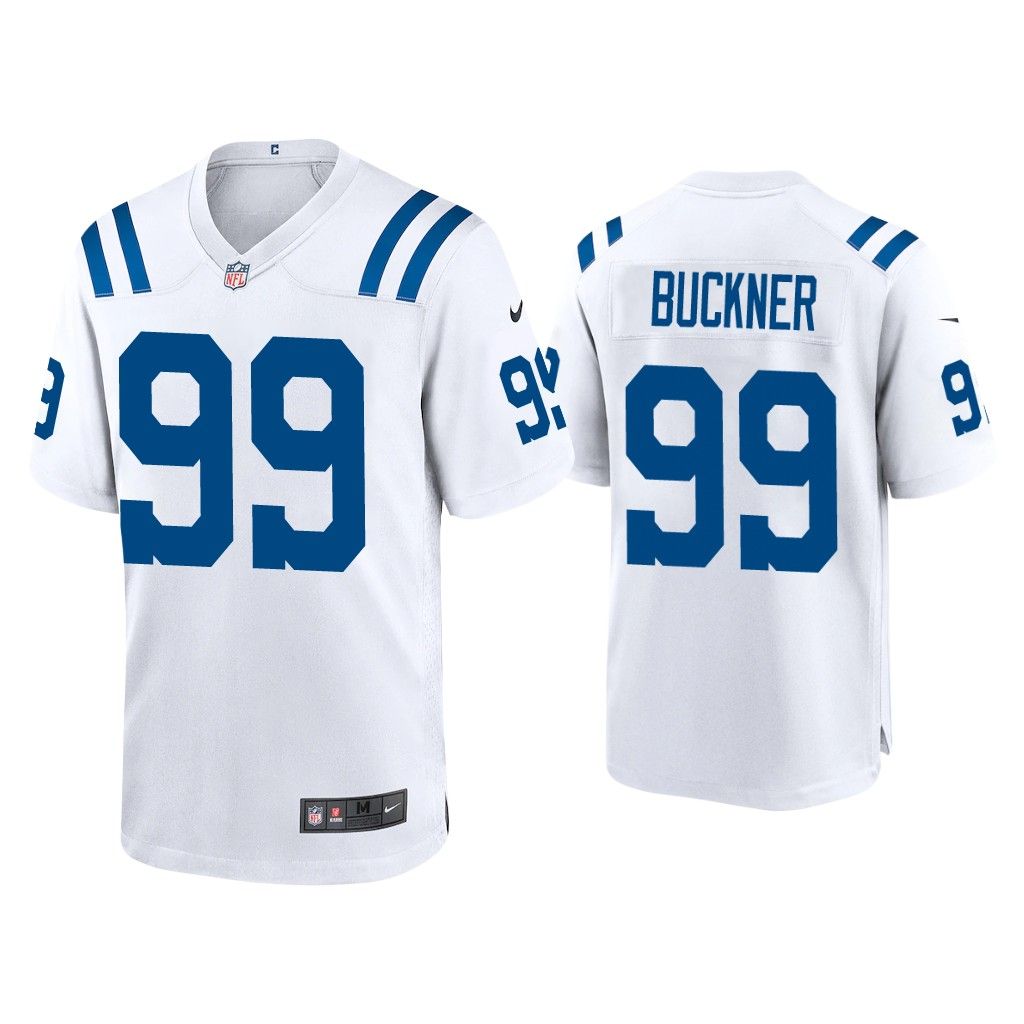 NFL 2020 DeForest Buckner Indianapolis Colts White Game Jersey
