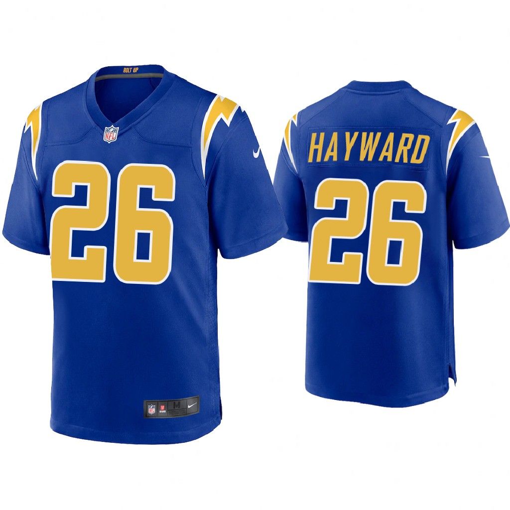 2020 Casey Hayward Jr. Los Angeles Chargers Royal Game Jersey