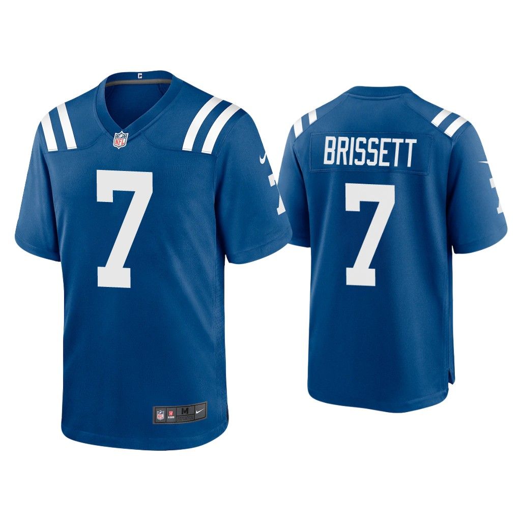 NFL 2020 Jacoby Brissett Indianapolis Colts Royal Game Jersey