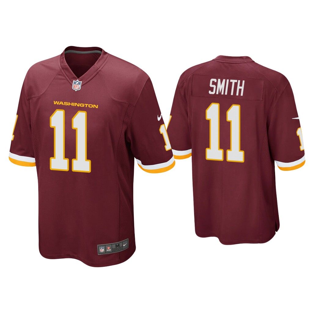 NFL Men Alex Smith Washington Football Team Burgundy Game Jersey