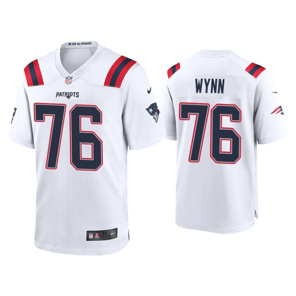 NFL 2020 Isaiah Wynn New England Patriots White Game Jersey