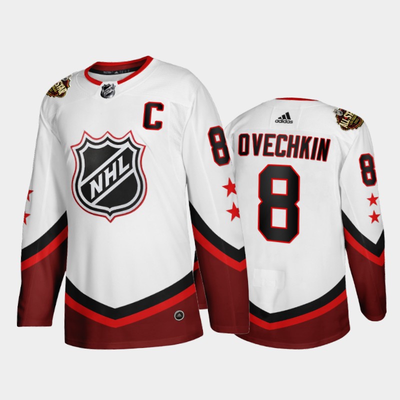 Men Alex Ovechkin #8 Washington Capitals 2022 All-Star White Eastern Jersey